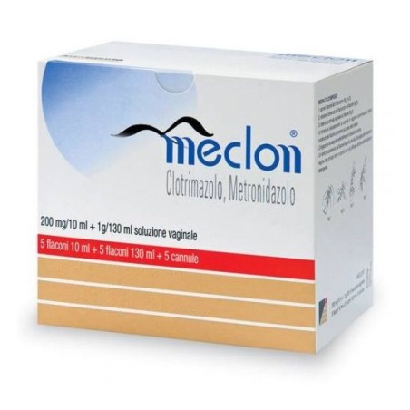 MECLON SOL  Vaginale 5 Flaconi                      