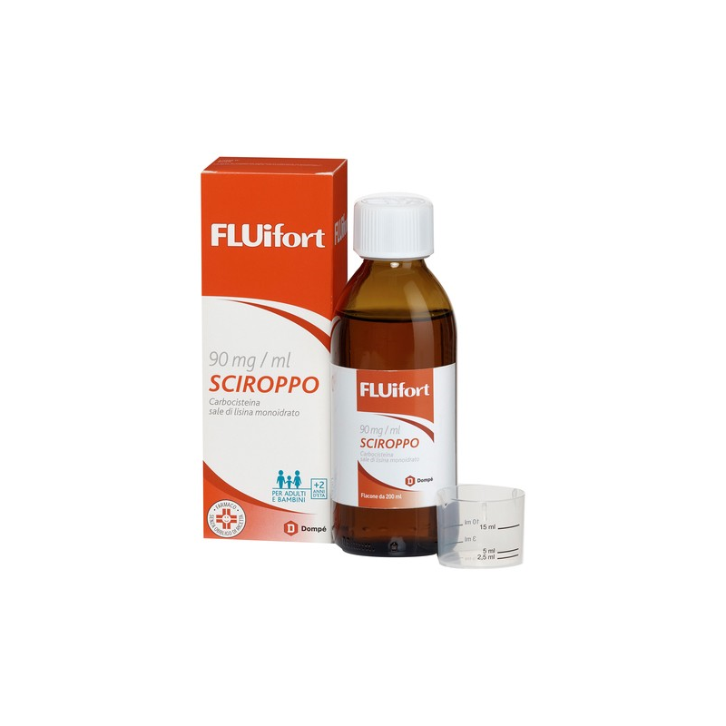 FLUIFORT  Sciroppo 200ML 90MG/ML+MI          