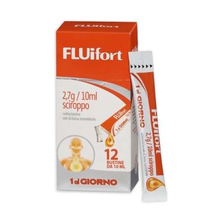 FLUIFORT  Sciroppo 12 Bustine 2,7G/10ML          