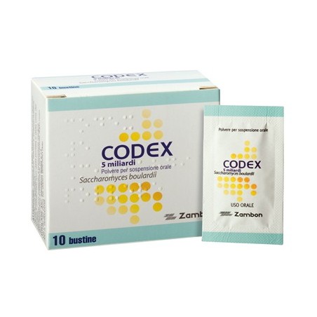 CODEX 10 Bustine 5MLD 250MG                 