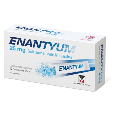 ENANTYUM 10 Bustine SOLUZ 25MG 10ML           