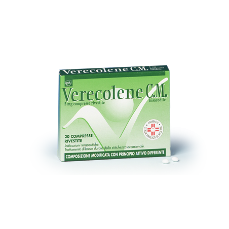 VERECOLENE CM 20 Compresse 5MG             