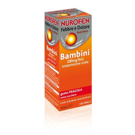 NUROFEN FEBBRE D 200MG/5ML FRA          