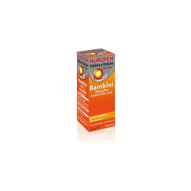 NUROFEN FEBBRE D 200MG/5ML ARA          