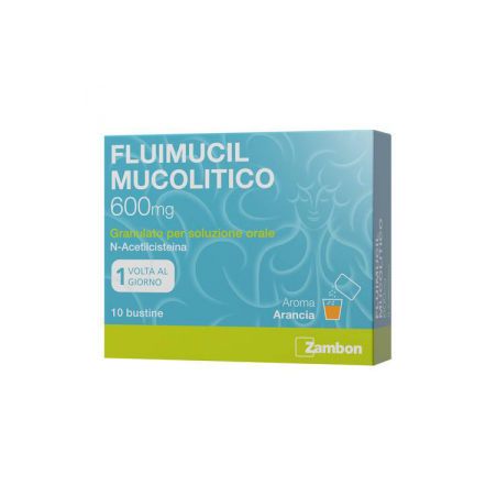 FLUIMUCIL MUCOL OS 10BUST600MG          