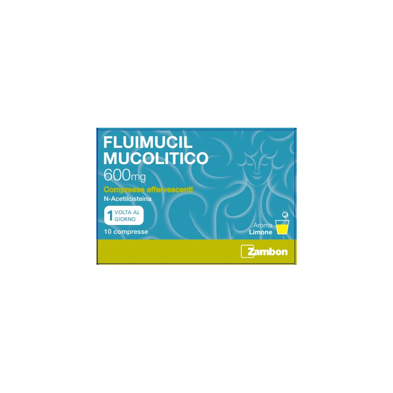 FLUIMUCIL MUCOL 10 Compresse EFF600MG          