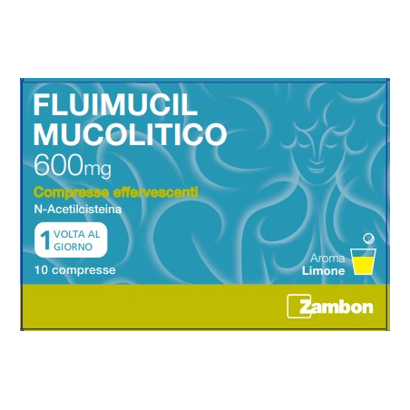 FLUIMUCIL MUCOL 10 Compresse EFF600MG          