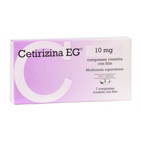 CETIRIZINA EG 7 Compresse 10MG             