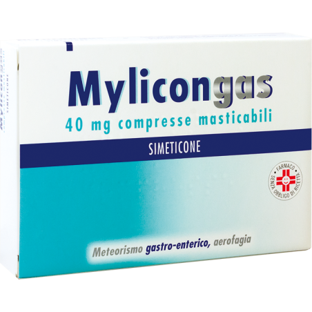 MYLICONGAS 50 Compresse Masticabili 40MG              