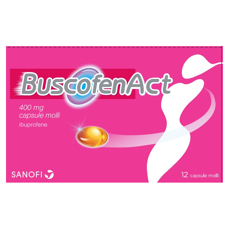 BUSCOFENACT 12 Capsule 400MG                 