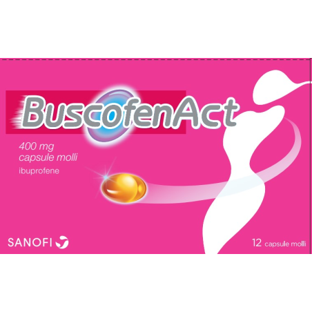BUSCOFENACT 12 Capsule 400MG                 