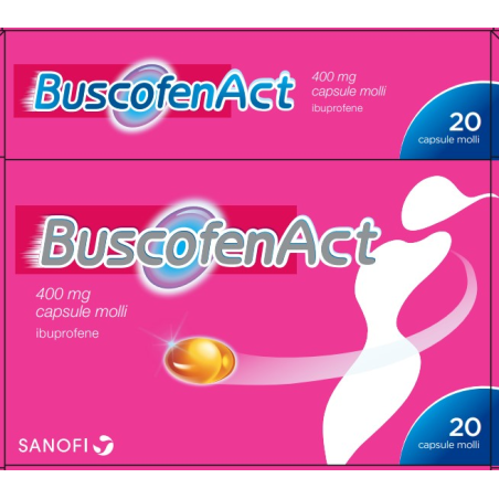 BUSCOFENACT 20 Capsule 400MG                 