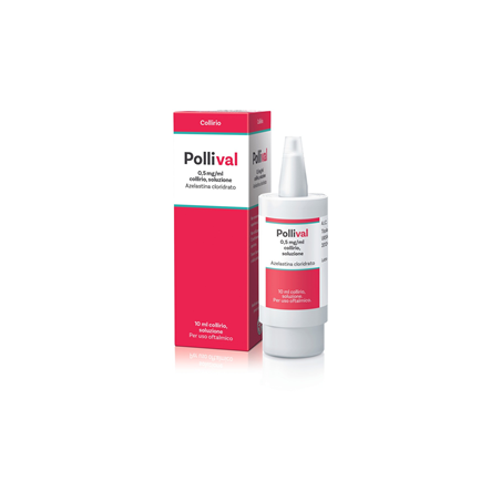 POLLIVAL  Collirio  Flaconi 10ML 0,5MG/ML          