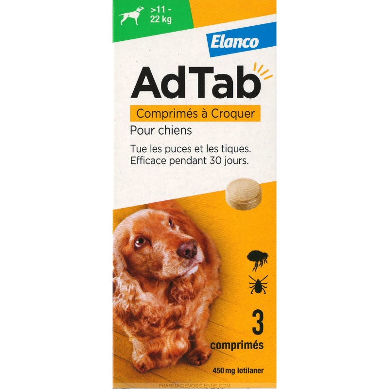 ADTAB 3 Compresse 450MG CANI 11-22KG           
