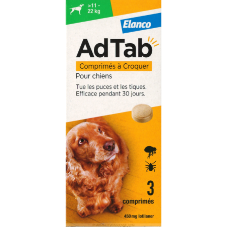 ADTAB 3 Compresse 450MG CANI 11-22KG           