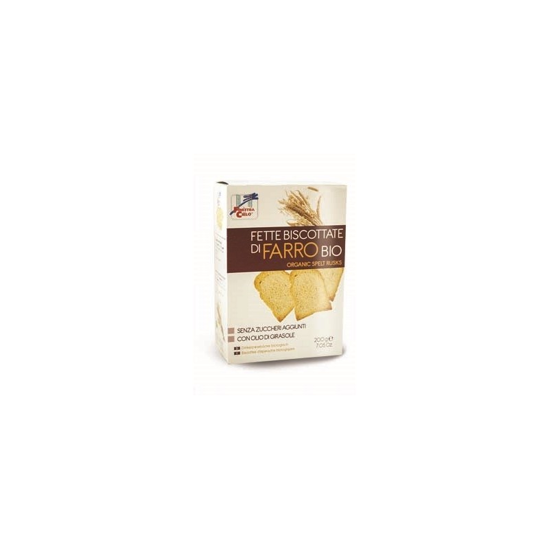 FETTE BISCOTTATE FARRO200G BIO          