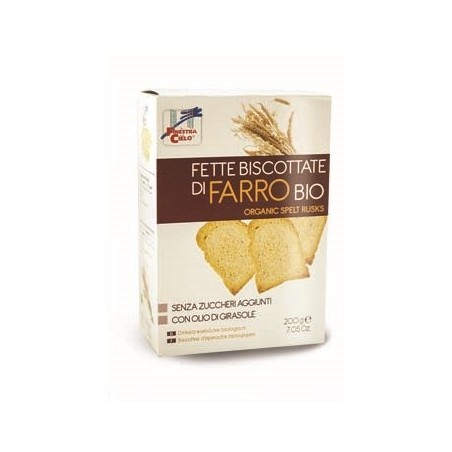 FETTE BISCOTTATE FARRO200G BIO          