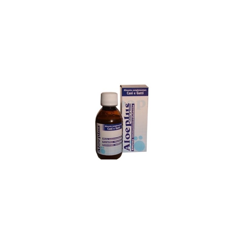ALOEPLUS SCIROPPO 150ML CANI            