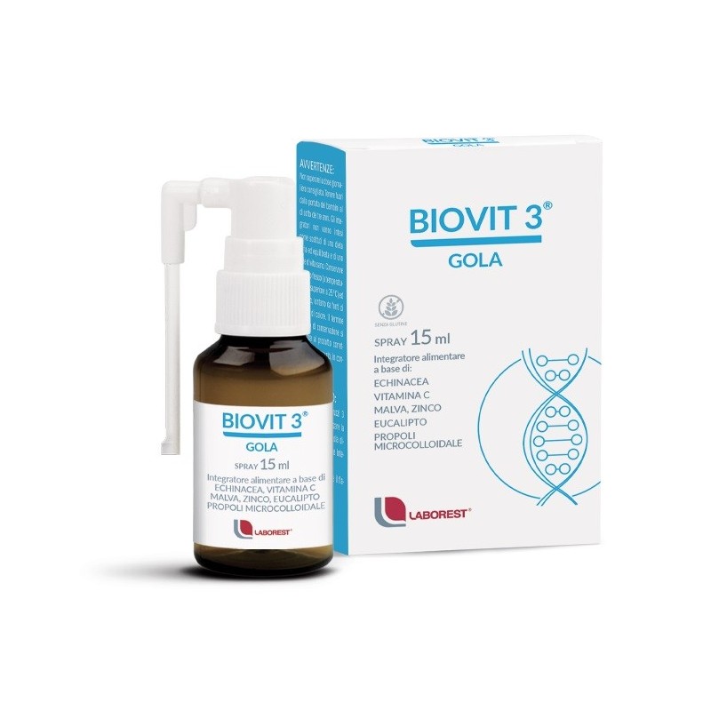 BIOVIT 3 GOLA 1 Flaconi 15ML SPRAY             