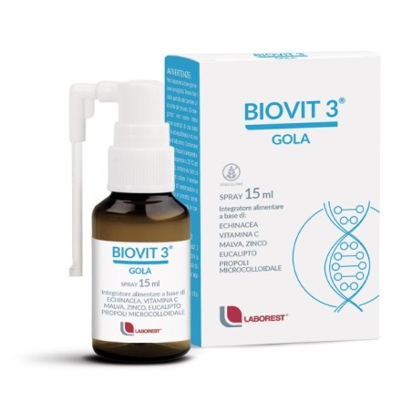 BIOVIT 3 GOLA 1 Flaconi 15ML SPRAY             