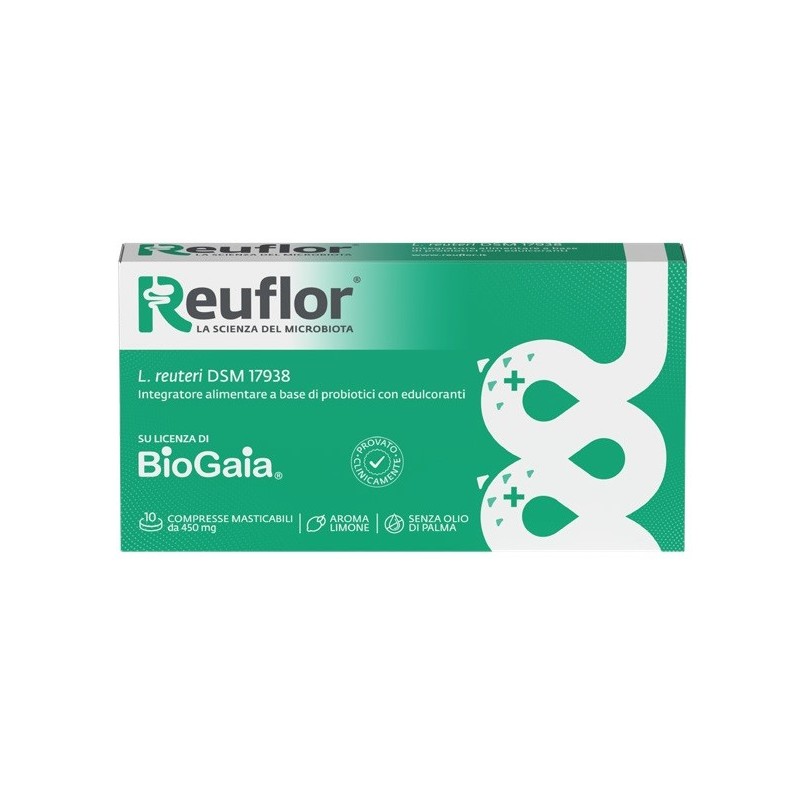 REUFLOR 10 Compresse MASTICABILI               