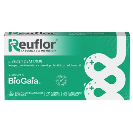REUFLOR 10 Compresse MASTICABILI               