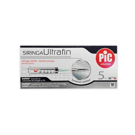  Siringhe PIC ULTRAFINE 5ML 14 10P            