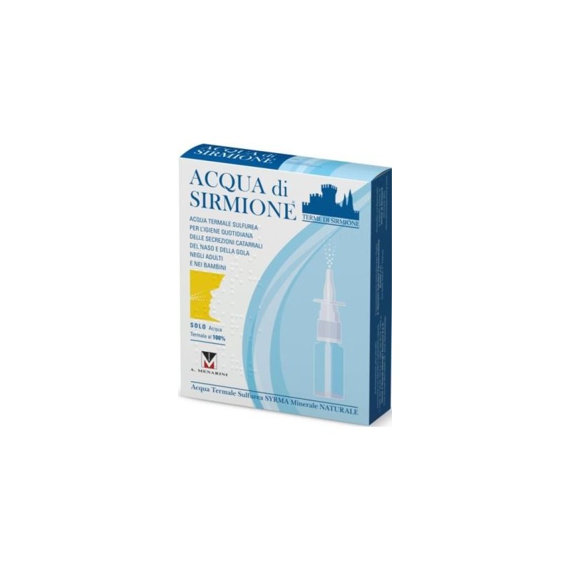 ACQUA SIRMIONE MIN NAT 15ML 6 Flaconi          