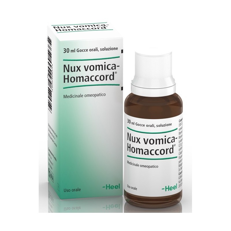NUX VOMICA HOMAC 30ML  Gocce HEEL          
