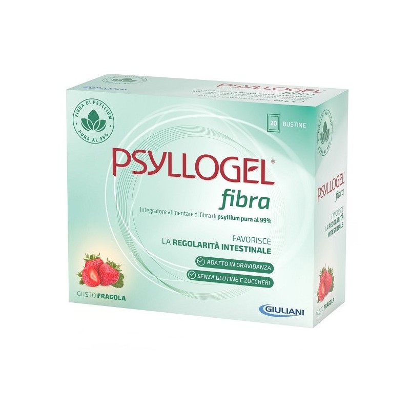 PSYLLOGEL FIBRA FRAGOLA 20 Bustine          