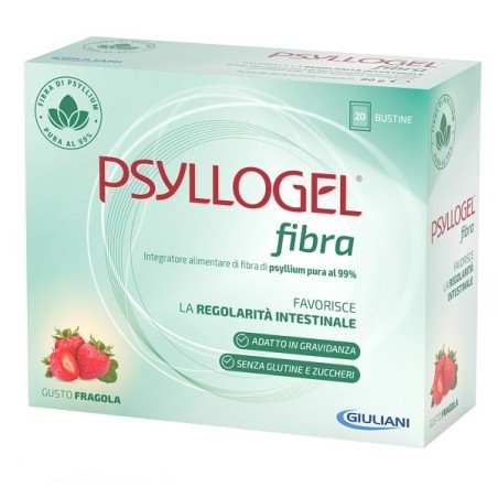 PSYLLOGEL FIBRA FRAGOLA 20 Bustine          