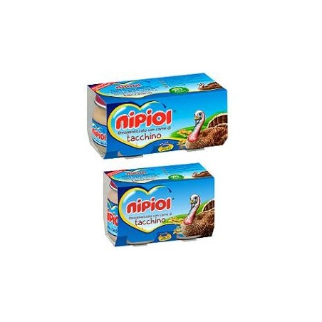 NIPIOL OMOG TACCHINO 120GX2 Pezzi           