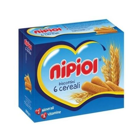 NIPIOL BISCOTTINI 6 CRL 800G            