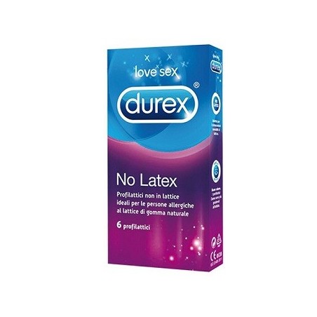 DUREX NO LATEX 6 Pezzi                      