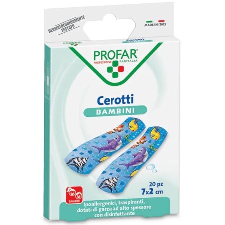 PROFAR  Cerotti BIMBI 7X2CM 20 Pezzi             