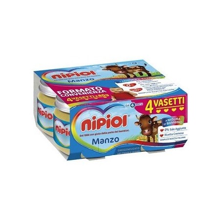 NIPIOL OMOG MANZO 4X80G                 