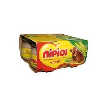 NIPIOL OMOG VITELLO 4X80G               