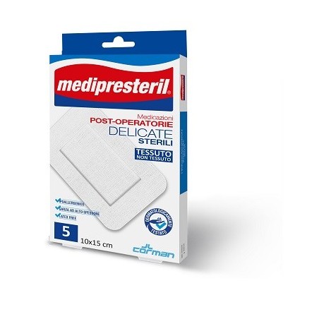 MEDIPRESTERIL P/OP DEL 10X15            