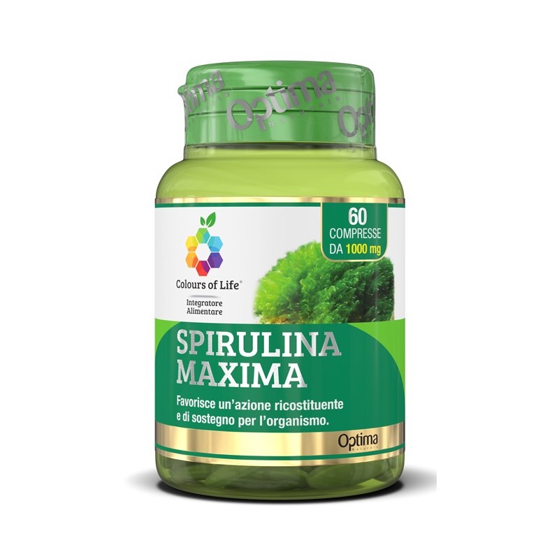 SPIRULINA MAXIMA 60 Compresse COLOURS          