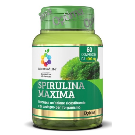 SPIRULINA MAXIMA 60 Compresse COLOURS          