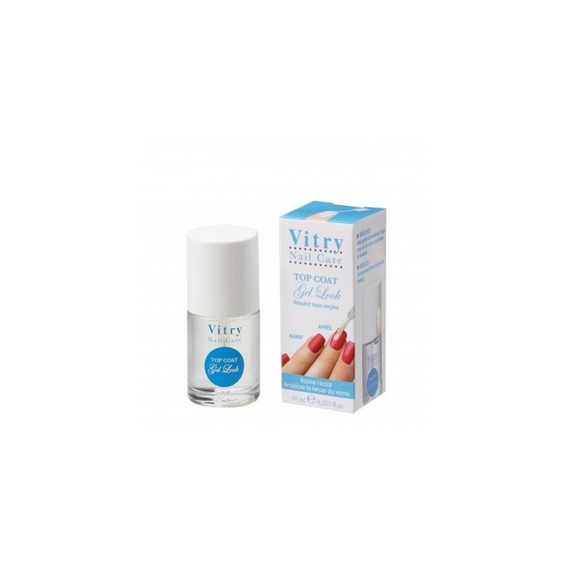 TOP COAT GEL LOOK 10ML                  
