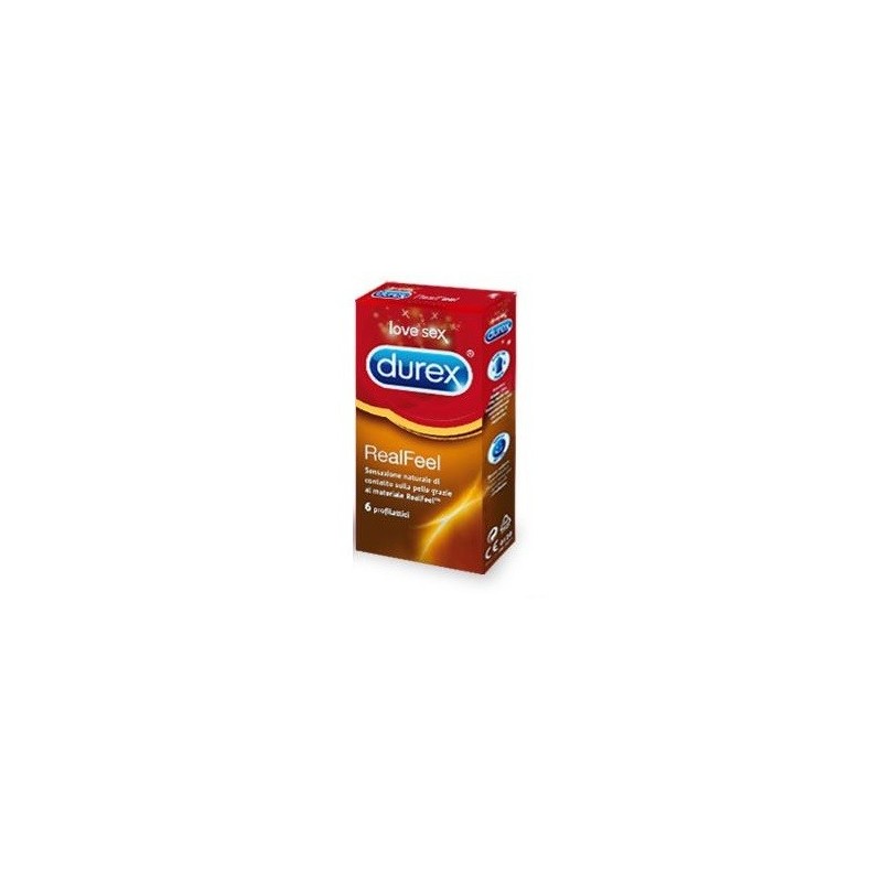 DUREX REALFEEL 6 Pezzi                      