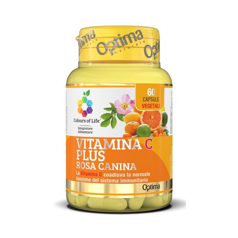 VITAMINA C PLUS 60 Capsule COLOURS           