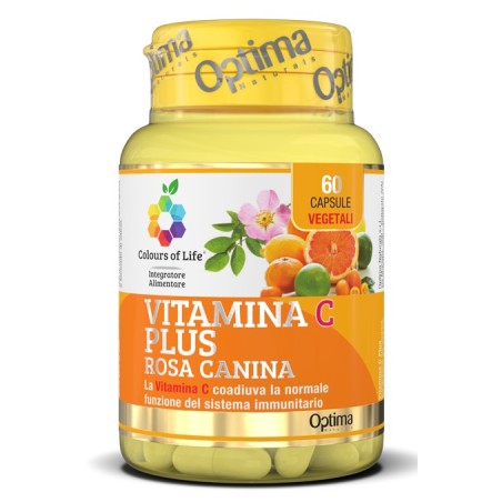 VITAMINA C PLUS 60 Capsule COLOURS           