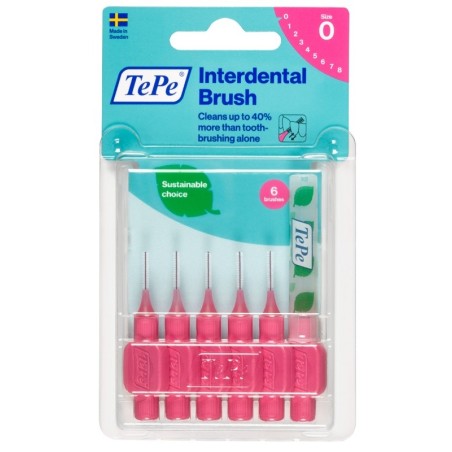 TEPE SCOVOLINO ROSA 0,4MM 6 Pezzi           