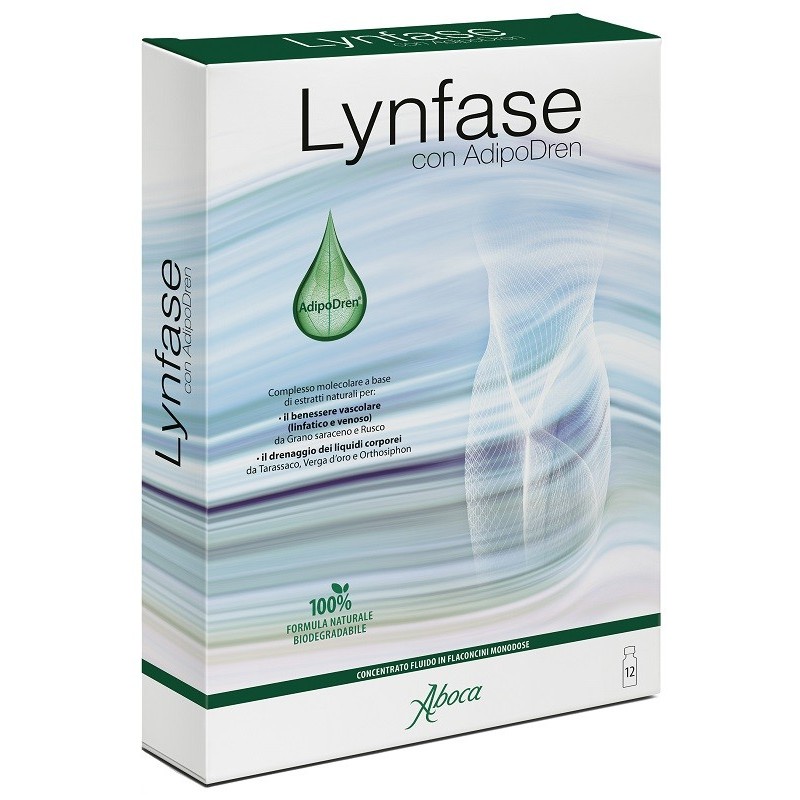 LYNFASE FITOMAGRA 12 Flaconi 15G              