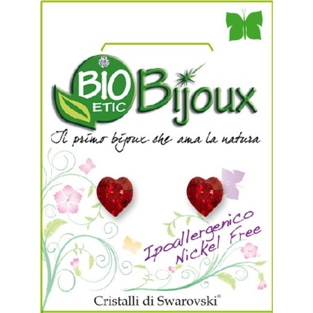 ORECCHINO CUORE 6MM LT SIAM             