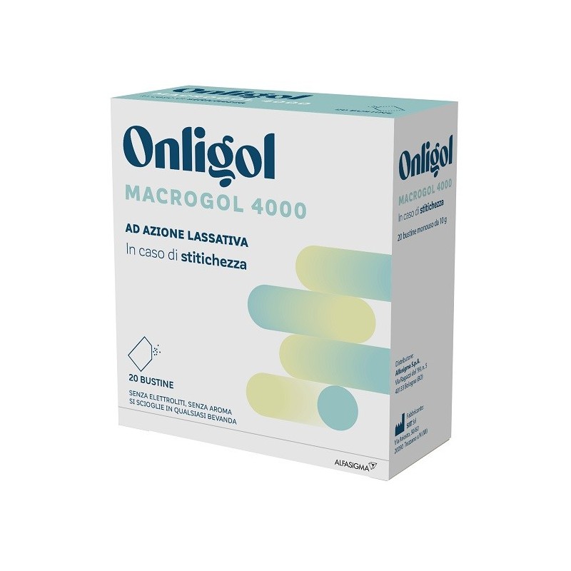 ONLIGOL MACROGOL 4000 20 Bustine            