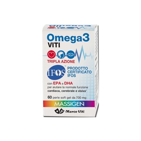 OMEGA3 VITI TRIPLA AZIONE60 Perle          