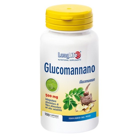LONGLIFE GLUCOMANNANO 100 Capsule            